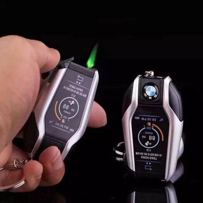 Picture of BMW Car Jet Torch Windproof Key Ring Creative