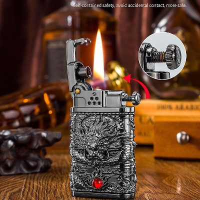 Picture of ZORRO Retro Armor Dragon Creative lighter
