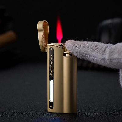 Picture of HONEST Jet Torch Lighter Turbo Metal Gas For Man