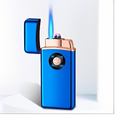Picture of 2-in-1 New Design USB lighter electronic windproof, custom cigar lighter plasma