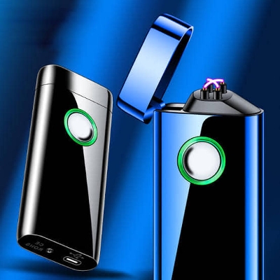 Picture of Electric Arc Plasma Lighter Usb Rechargeable 500mah, Windproof Flameless