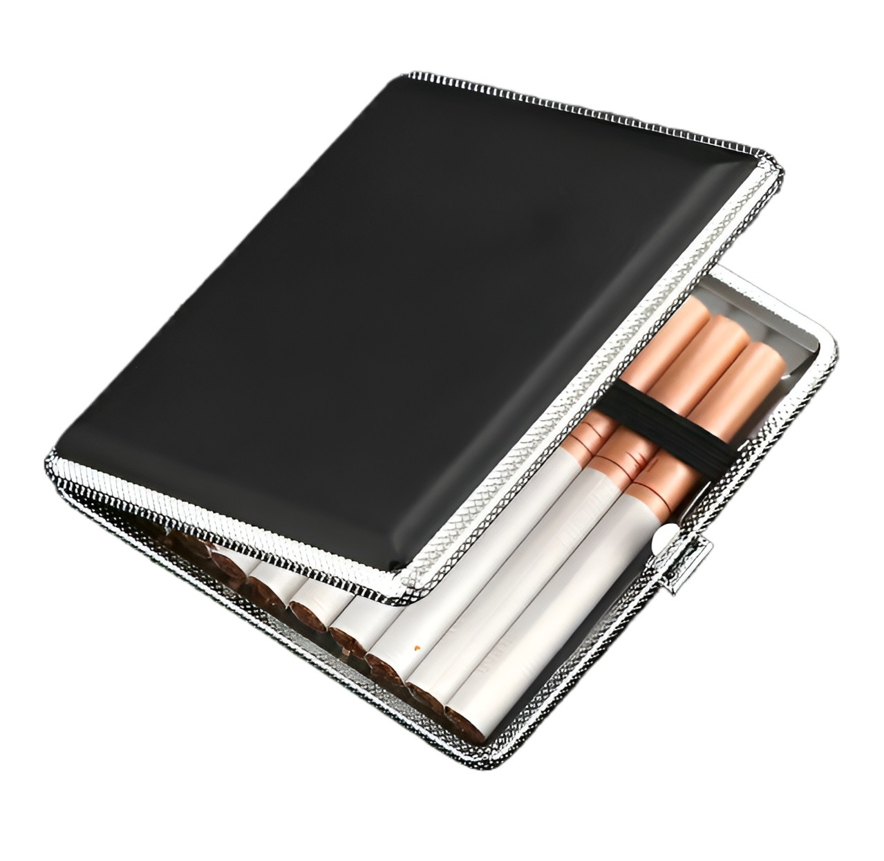 Picture of 1PC Double Opening Leather Boxes Stainless Steel for 16/12pice Tools