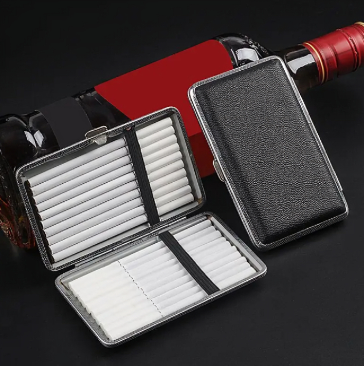 Picture of 1PC Double Opening Leather Boxes Stainless Steel for 16/12pice Tools
