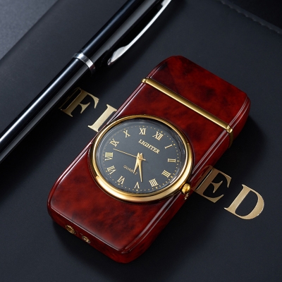 Picture of Butane Gas Lighters Turbo Windproof Lighters Metal Watch Lighters