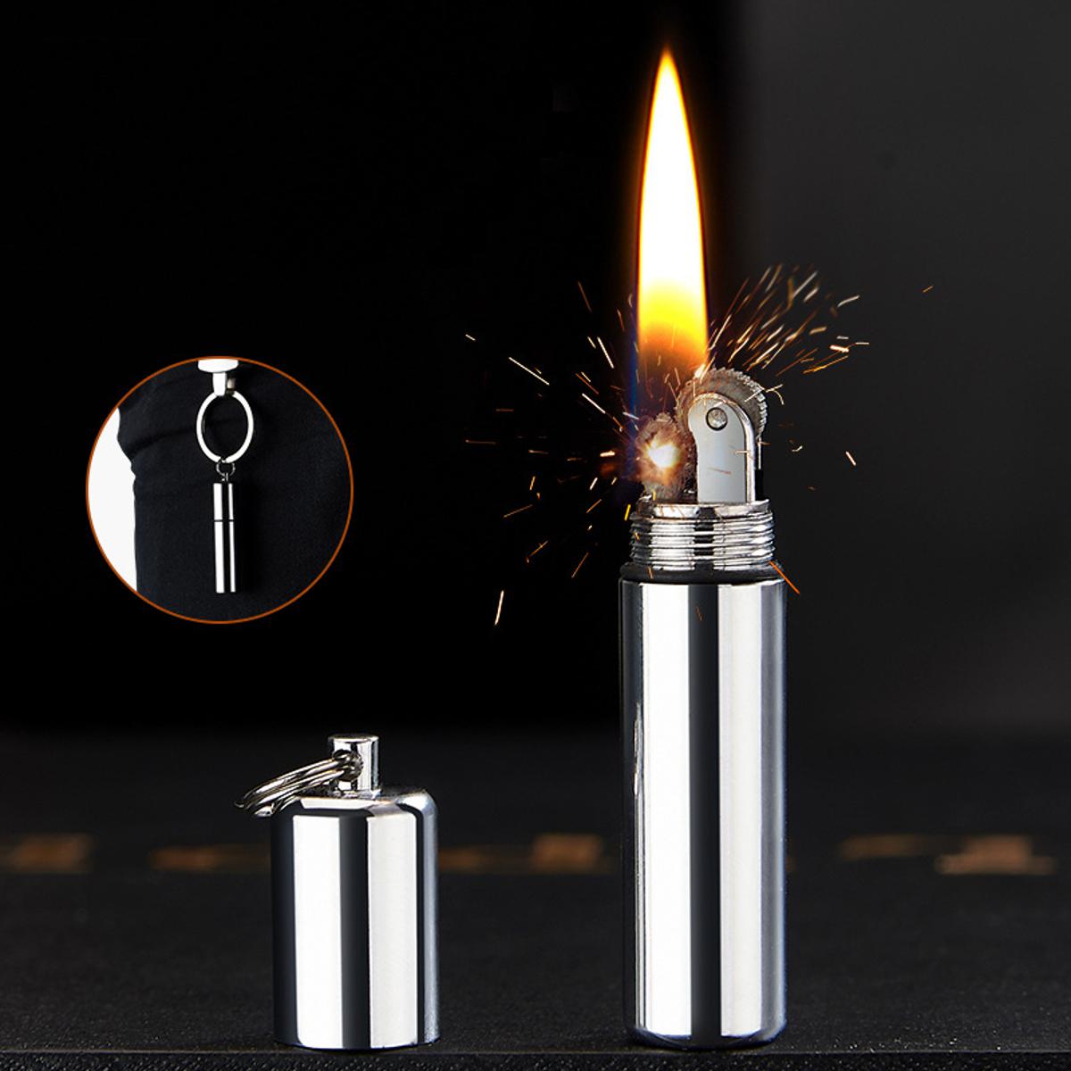 Picture of Mini Keychain Zippo oil Lighter Waterproof Cigarete Lighters