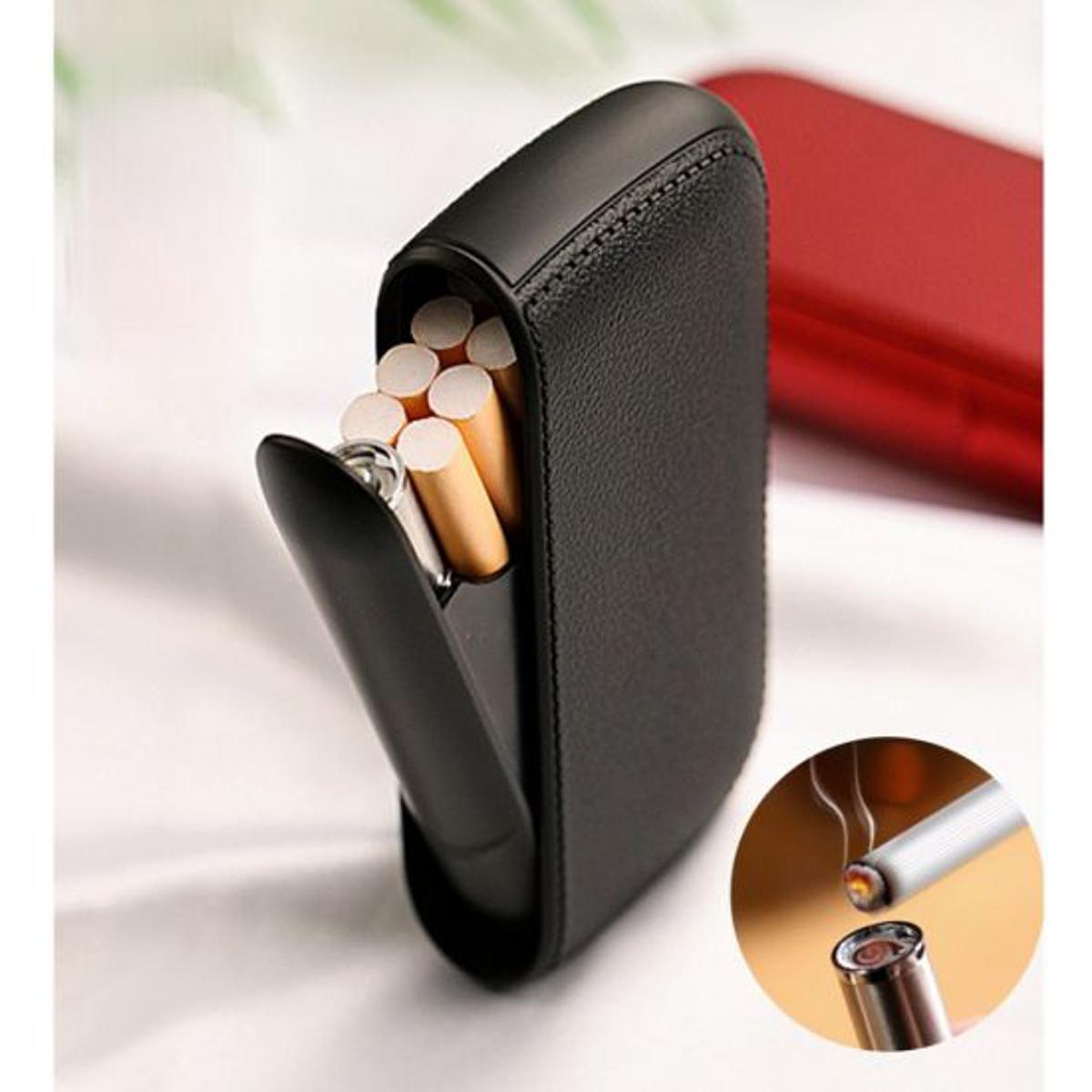 Picture of Ultrathin Portable Waterproof Creative Box With USB Lighter 20pcs Box