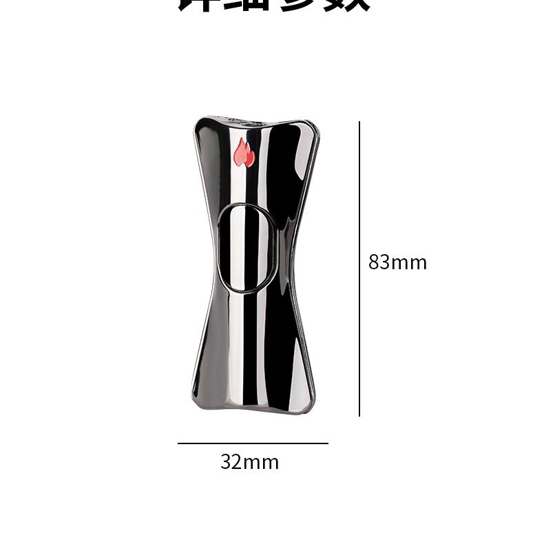 Picture of New Windproof Bow Torch Lighter Metal Gas Butane Refill Jet Lighter Gift