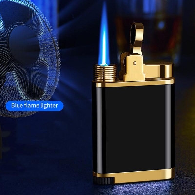 Picture of New Windproof Torch Lighter Jet Powerful Butane Gas Cigar Lighter