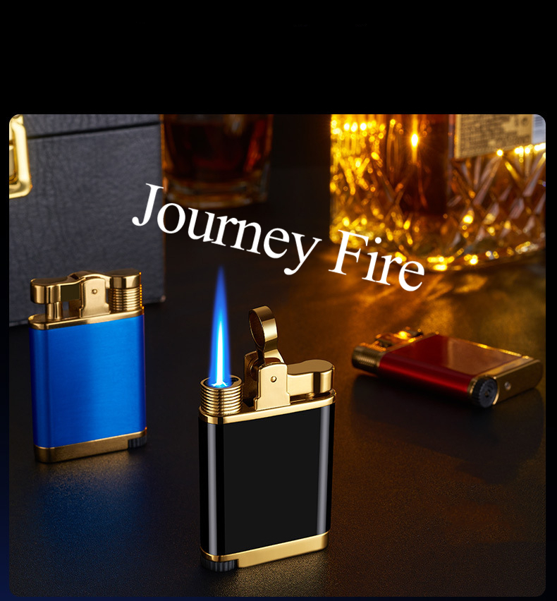 Picture of New Windproof Torch Lighter Jet Powerful Butane Gas Cigar Lighter