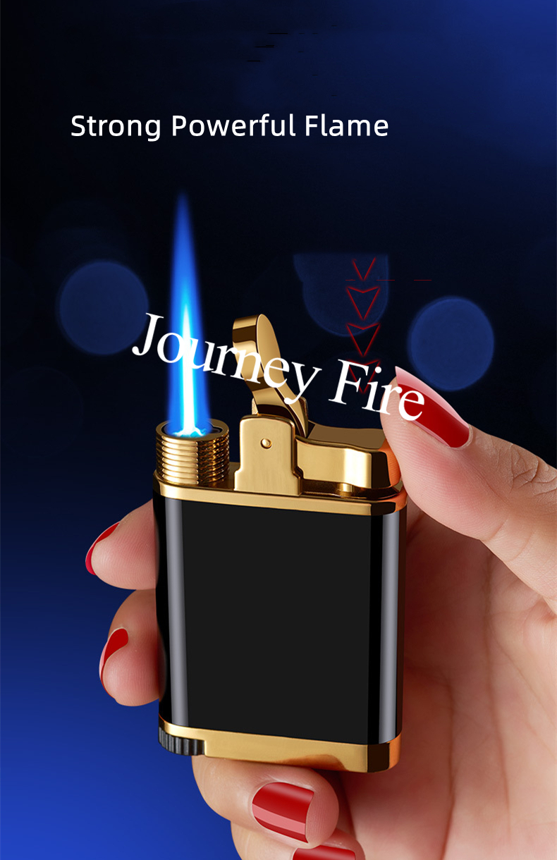 Picture of New Windproof Torch Lighter Jet Powerful Butane Gas Cigar Lighter