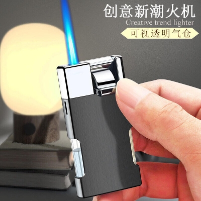 Picture of JET BLUE FLAME LADIES MEN LIGHTER WINDPROOF TORCH butane GAS