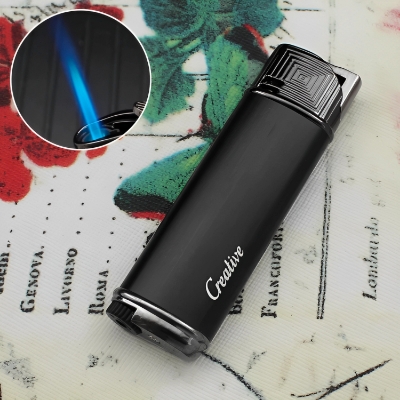 Picture of Premium Windproof Metal Adjustable Lighter Flame Lighter Gift