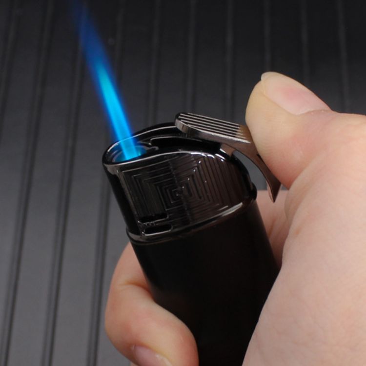 Picture of Premium Windproof Metal Adjustable Lighter Flame Lighter Gift