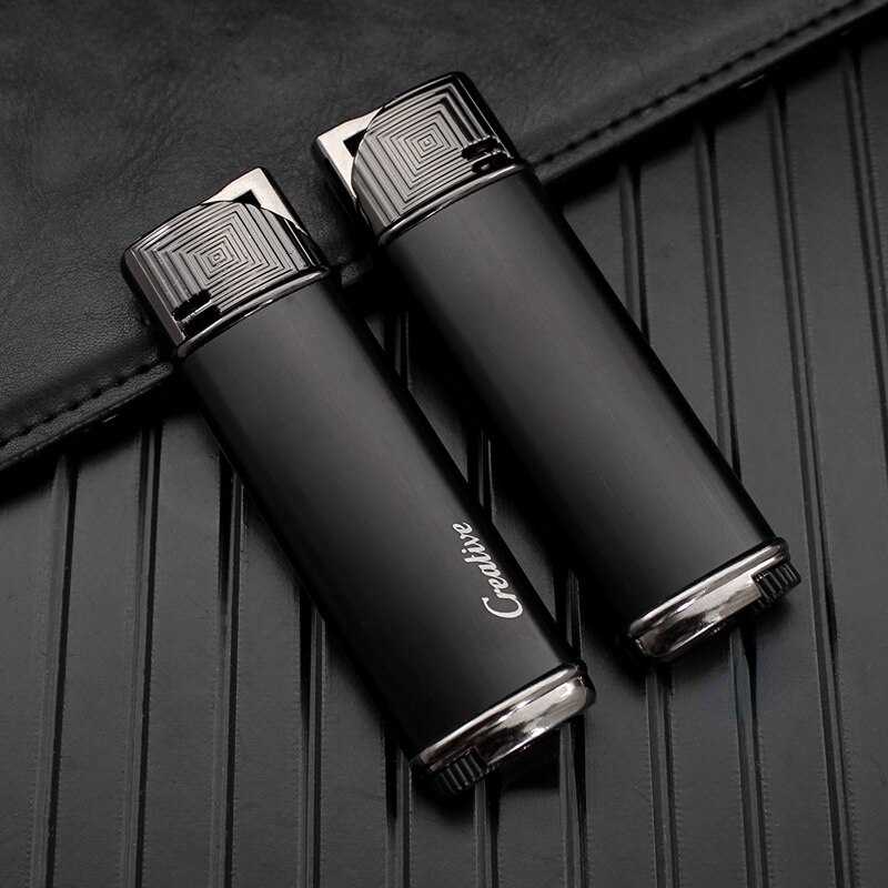 Picture of Premium Windproof Metal Adjustable Lighter Flame Lighter Gift