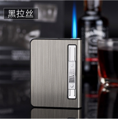 Picture of Box 10pcs Automatic Inflatable Aluminum Alloy Box Lighter