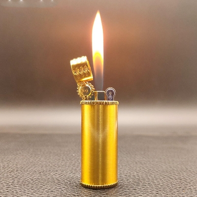 Picture of New Portable gas Lighter Copper Lighter Inflated gas Lighter