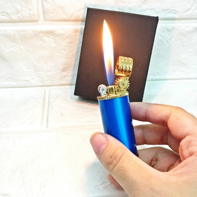 Picture of New Portable gas Lighter Copper Lighter Inflated gas Lighter
