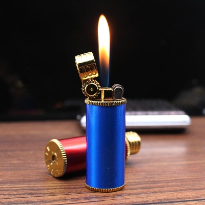 Picture of New Portable gas Lighter Copper Lighter Inflated gas Lighter