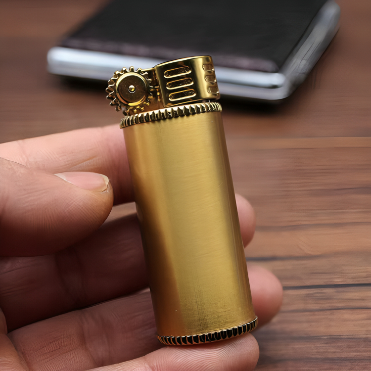 Picture of New Portable gas Lighter Copper Lighter Inflated gas Lighter