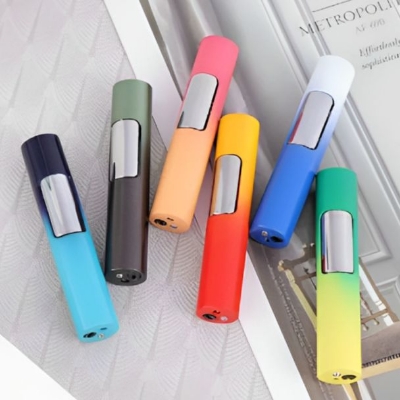 Picture of Pen Type Tet Torch Turbo Butane Gas Lighter Metal Windproof Red Fire Portable Cigar Lighter