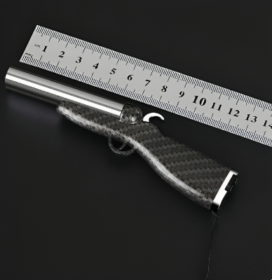 Picture of Creative Mini Dual Flame Refillable Butane Torch Lighter Cool Gadgets Candle Lighter Gifts for Men