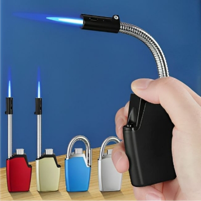 Picture of New flexible tube folding small spray portable ci@garette lighter