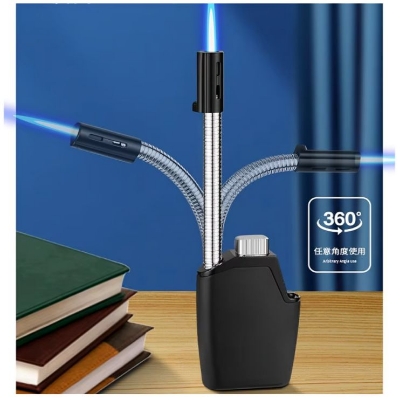 Picture of New flexible tube folding small spray portable ci@garette lighter