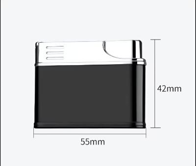 Picture of New Inflatable Gas Metal Lighter Outdoor Windproof Barbecue Kitchen Cigar Large Firepower Lighter Men's High End Gifts
