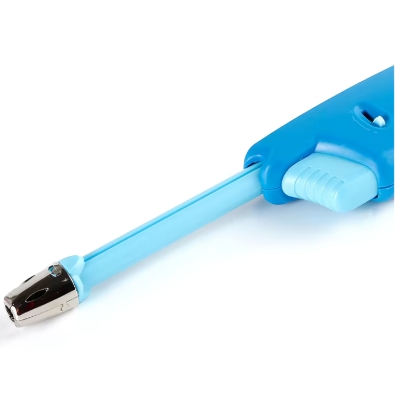 Picture of Candle Lighter Adjustable Kitchen Igniter Mini Butane Gas Refillable Plastic Torch Lighter for BBQ Outdoor Fire Start 11-18cm lighter