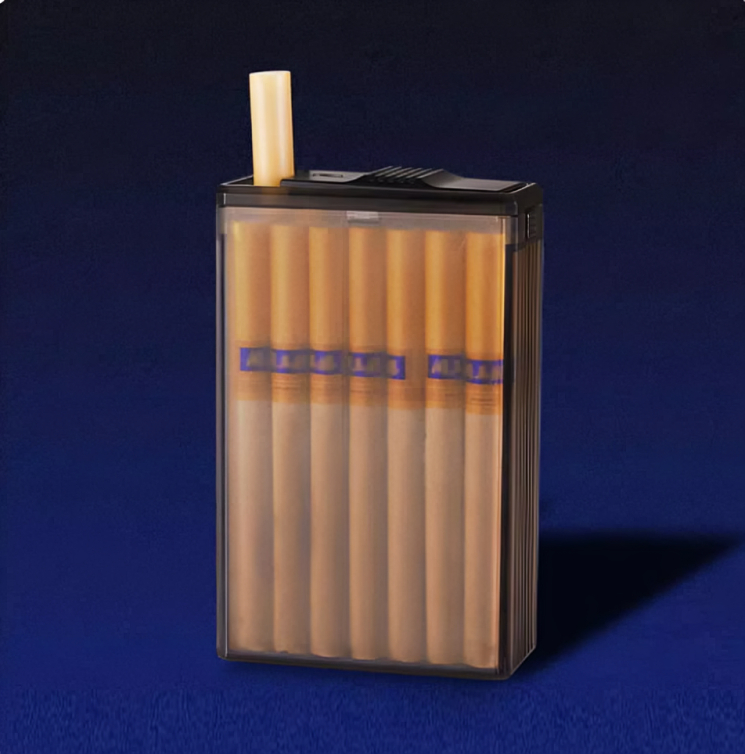 Picture of Waterproof Plastic Ci@garette Holder Pocket Storage Box Hold 20pcs Ci@garettes Whole Pack Box
