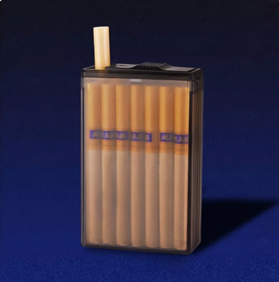 Picture of Waterproof Plastic Ci@garette Holder Pocket Storage Box Hold 20pcs Ci@garettes Whole Pack Box