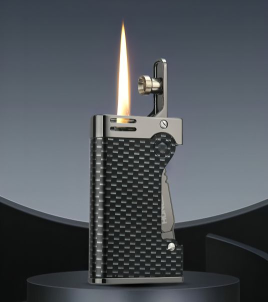 Picture of Retro Unique Luxury Kerosene Gasoline Lighter Metal Flint Vintage Ci@garette Windproof Lighter