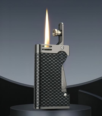 Picture of Retro Unique Luxury Kerosene Gasoline Lighter Metal Flint Vintage Ci@garette Windproof Lighter