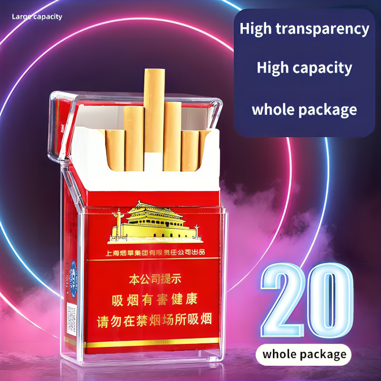 Picture of Portable Ci@garette Case for Men 20Count Soft Hard Pack (NO lighter)only box