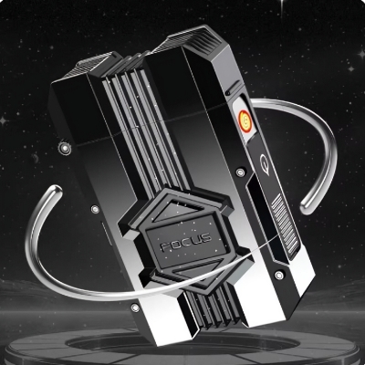 Picture of NEW USB 10 packs of rechargeable ci@garette case portable electric lighter fashion gift creative personality men's cigarete case