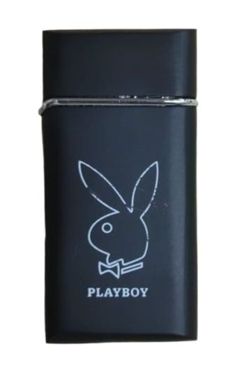 Picture of PLAYBOY, MINI SIZE WINDPROOF GREEN FLAME REFILLABLE LIGHTER