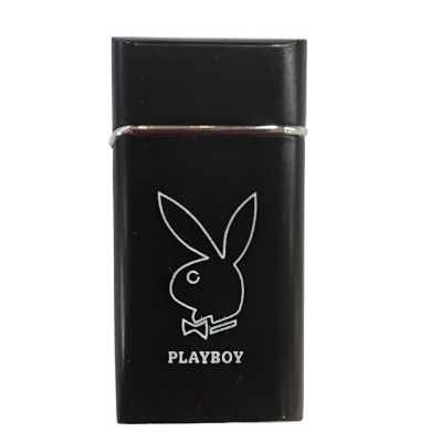 Picture of PLAYBOY, MINI SIZE WINDPROOF GREEN FLAME REFILLABLE LIGHTER