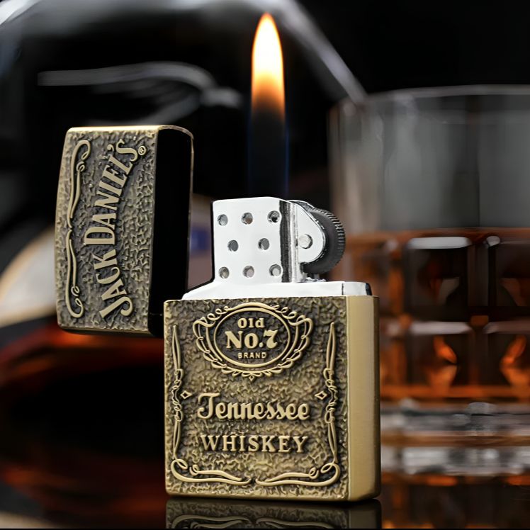 Picture of New Zippo Gas Lighters Refill Windproof  J@ack Daniel's Lighters