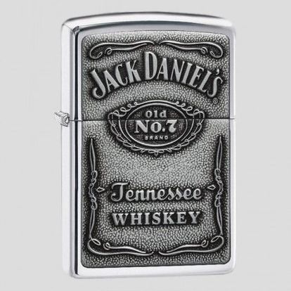 Picture of New Zippo Gas Lighters Refill Windproof  J@ack Daniel's Lighters