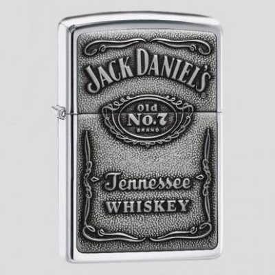 Picture of New Zippo Gas Lighters Refill Windproof  J@ack Daniel's Lighters