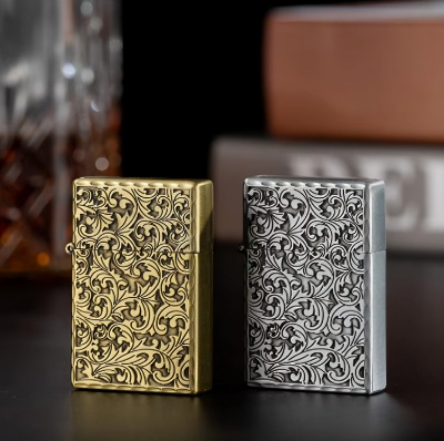 Picture of Butane Refillable Lighter with Adjustable Jet Flame Windproof Lighter for Men