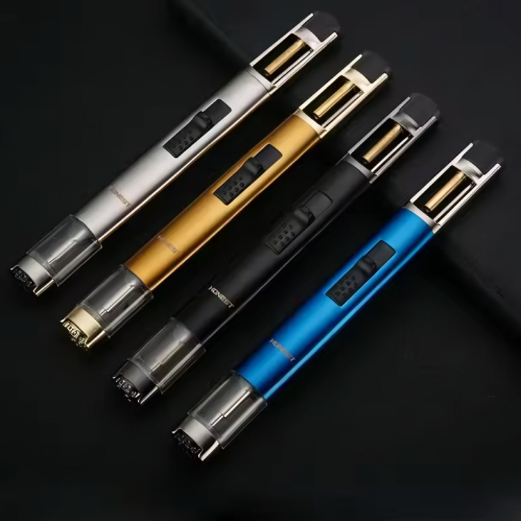 Picture of Honest Butane Kitchen Lighter Metal Jet Torch Gas lighter Stove Welding Lighters Torch Butane Lighter