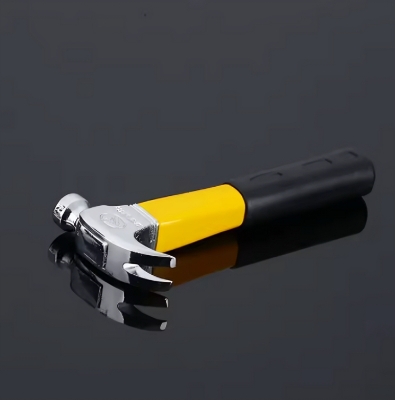 Picture of Creative Mini Hammer Shape  Lighter Refillable Butane Gas Ornaments Toy Gas Lighter