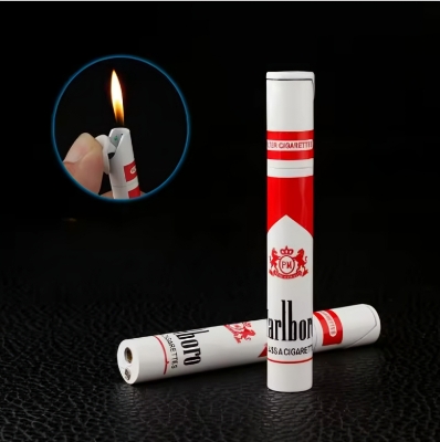 Picture of New Mini Inflatable Open Flame Butane Lighter, Compact and Portable Lighter