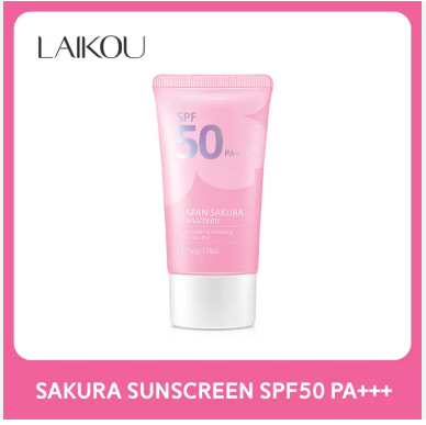 Picture of Laikou Sakura Face Sunscreen SPF50 PA+++ (50g)