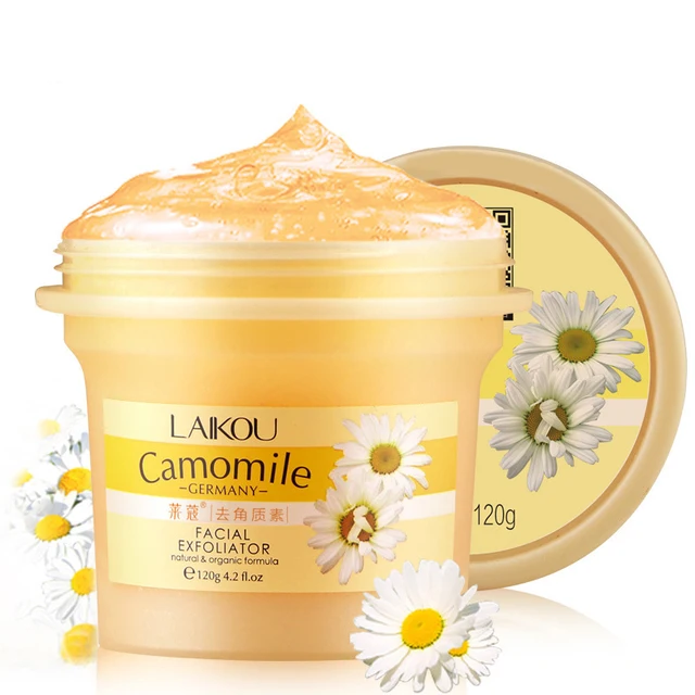 Picture of LAIKOU Chamomile Exfoliating Scrub Facial Scrub Gel - 120gm
