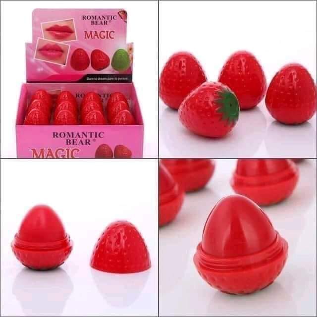 Picture of Forzero Strawberry Lip Balm Moisturizing Smooth Lip - 2 Pisce