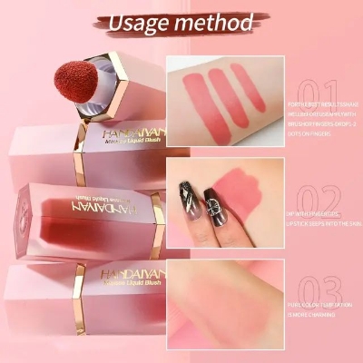 Picture of Beauty Makeup 6 Color Blush Liquid Naturally Brighten Up Skin Color Waterproof Cosmetics