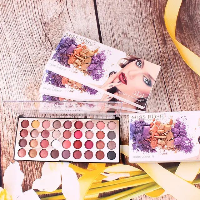 Picture of Miss Rose 36 Color Eyeshadow Pallets Waterproof Eye Makeup