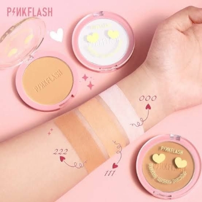 Picture of Pink_Flash Matte Oil Control Pressed Powder - 111